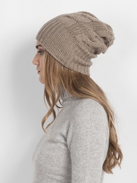 Cable Knit ’Smurf’ Beanie