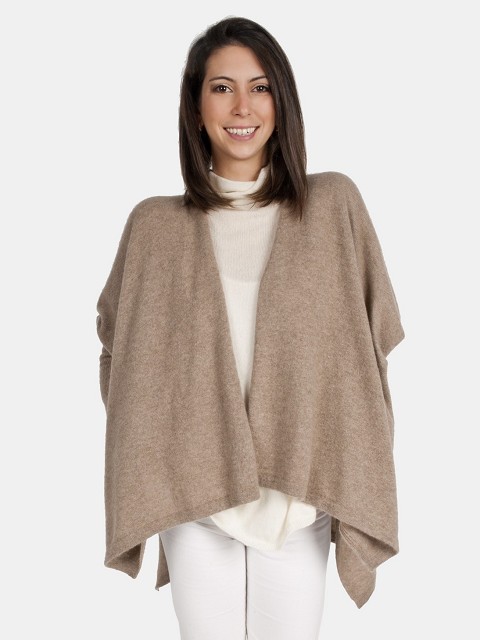 Cashmere Shawl with Sleves